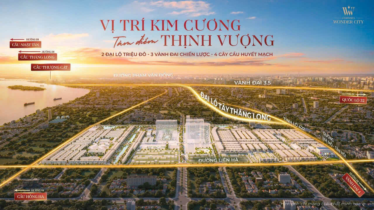 Phối cảnh dự án Vinhomes Đan Phượng Wonder City Phối cảnh dự án Vinhomes Đan Phượng Wonder City