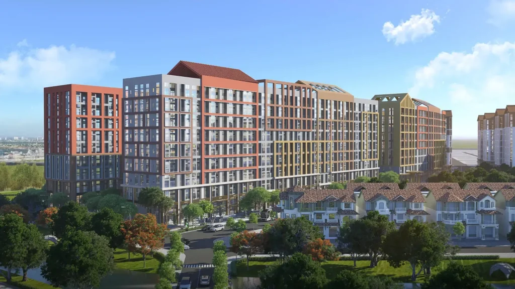 Căn hộ Chung cư Sun Bắc Ninh: Lựa chọn Hiện đại cho Cuộc sống Năng động 3 Tòa cao tầng Sun Bắc Ninh hiện đại, nổi bật với thiết kế đồng bộ và không gian xanh bao quanh.