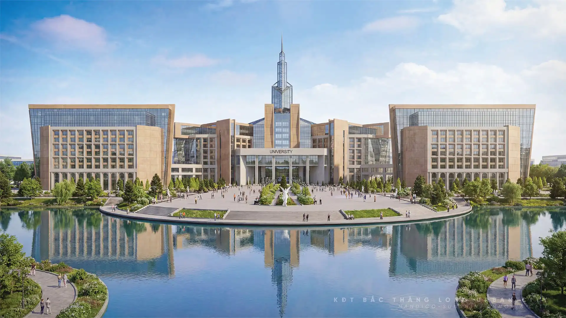 Làng đại học tại khu đô thị đa mục tiêu Bắc Thăng Long Urban City Làng đại học tại khu đô thị đa mục tiêu Bắc Thăng Long Urban City