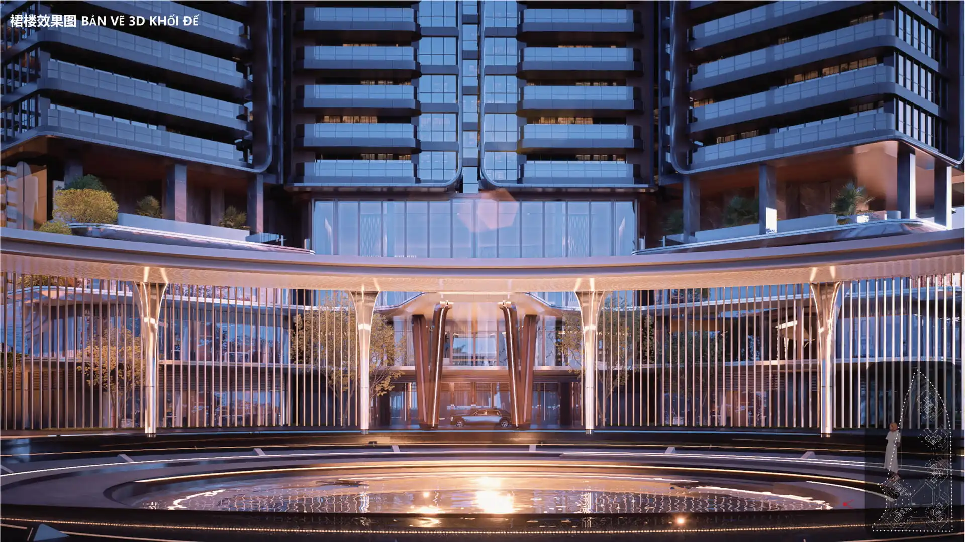 Sảnh căn hộ Noble West Lake Ha Noi