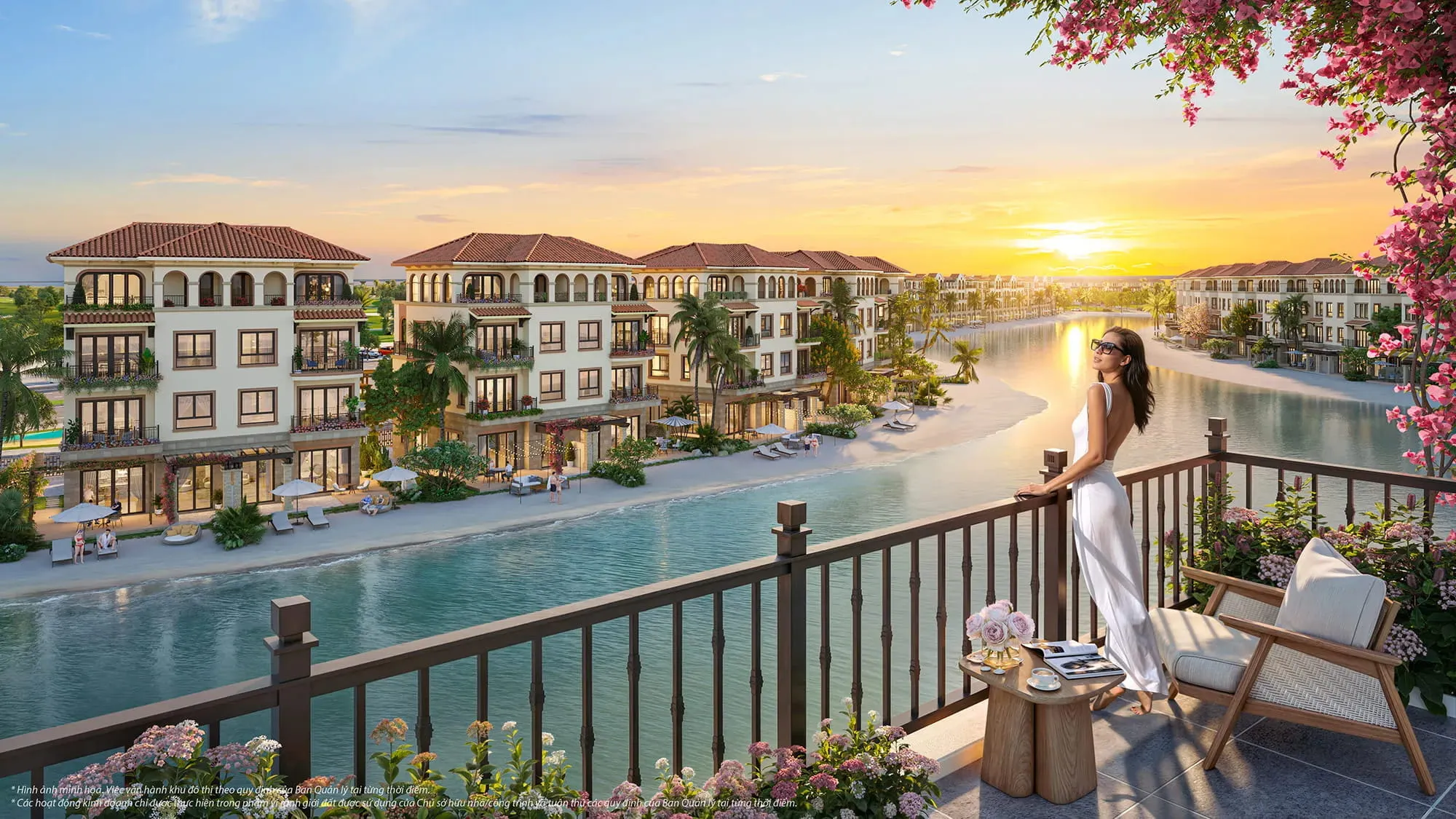 Dòng sông phía sau nhà tại biệt thự song lập Vinhomes Bắc Ninh Dòng sông phía sau nhà tại biệt thự song lập Vinhomes Bắc Ninh